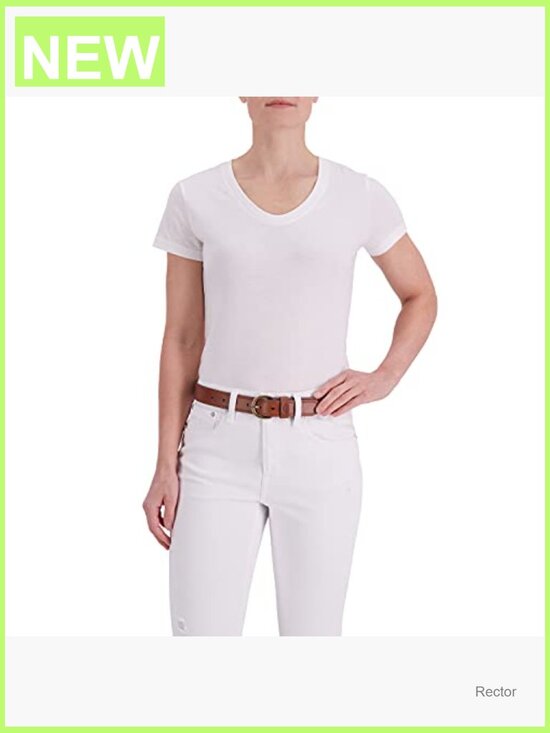 Women\'s Casual Leather Belt with Round Harness Buckle Workwear main image 4